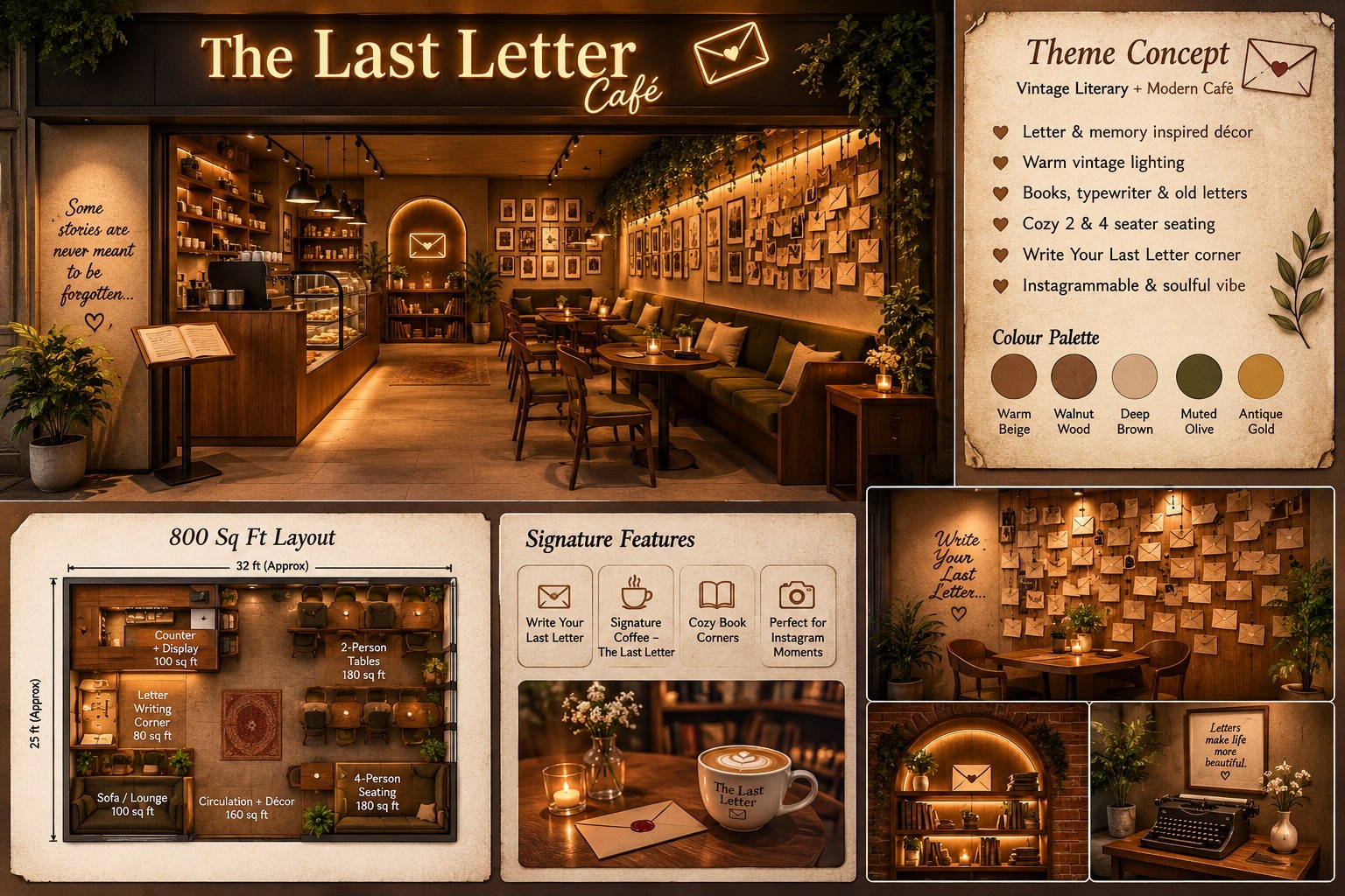 Letter wall
